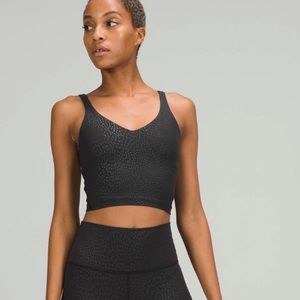 Lululemon Align Tank Top Jewel Emboss Black